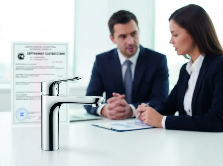 Сертификат на смесители